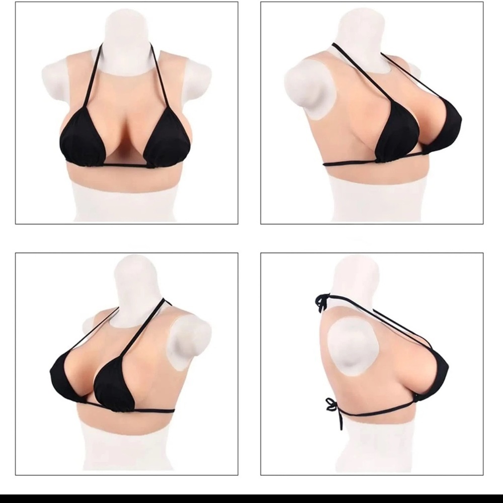 Silicone halter